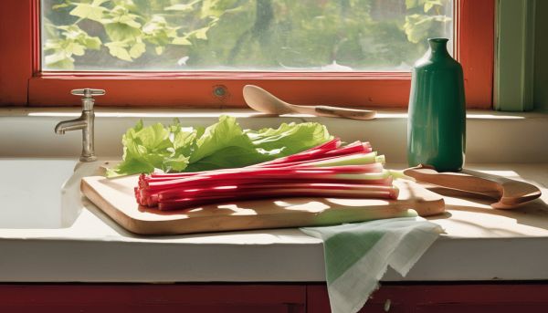 Congeler de la rhubarbe : méthode étape par étape pour une meilleure conservation